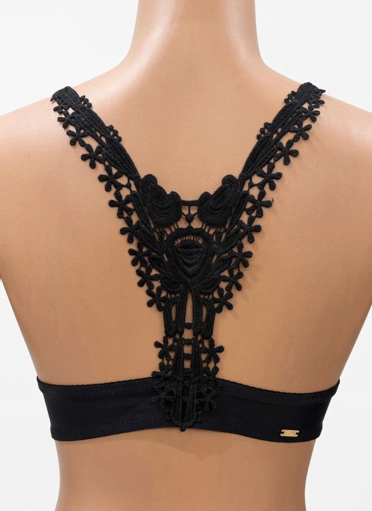 Rose brasier negro